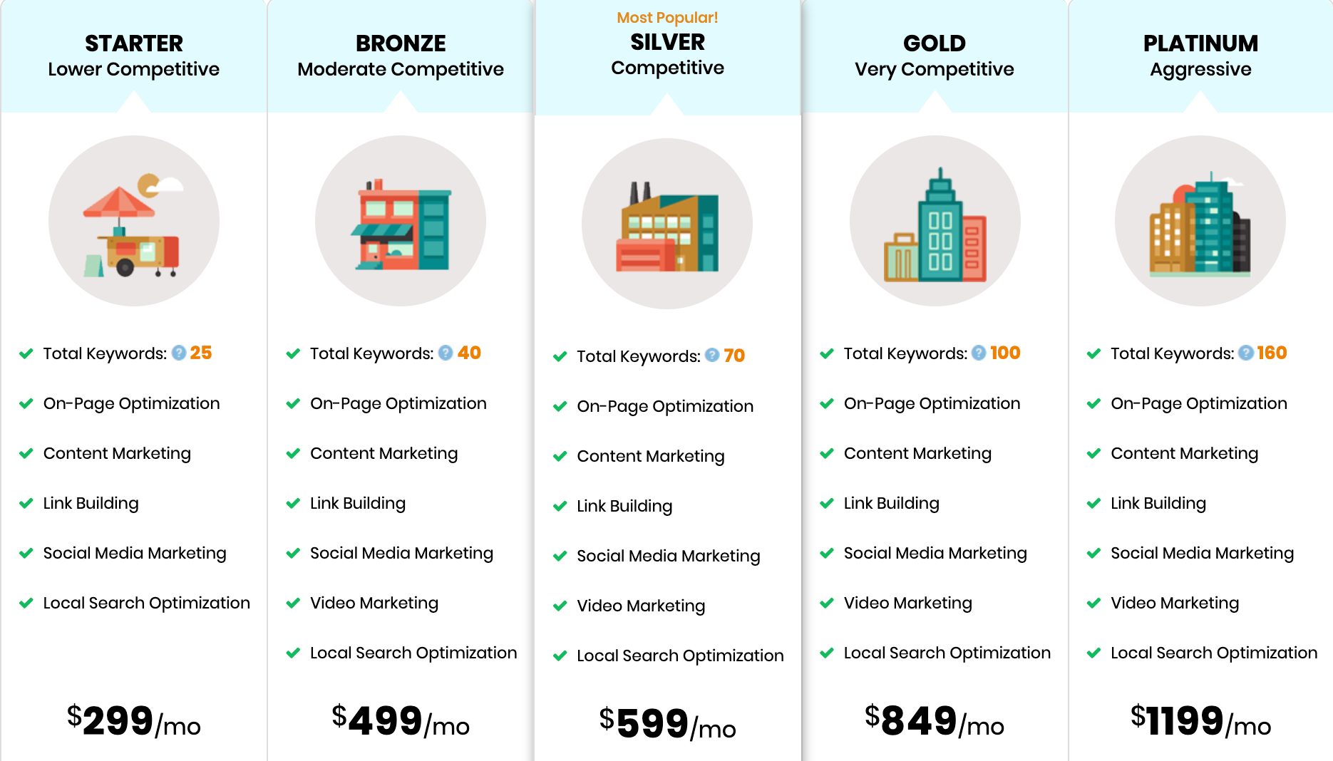 SEO BRONZE PACKAGE